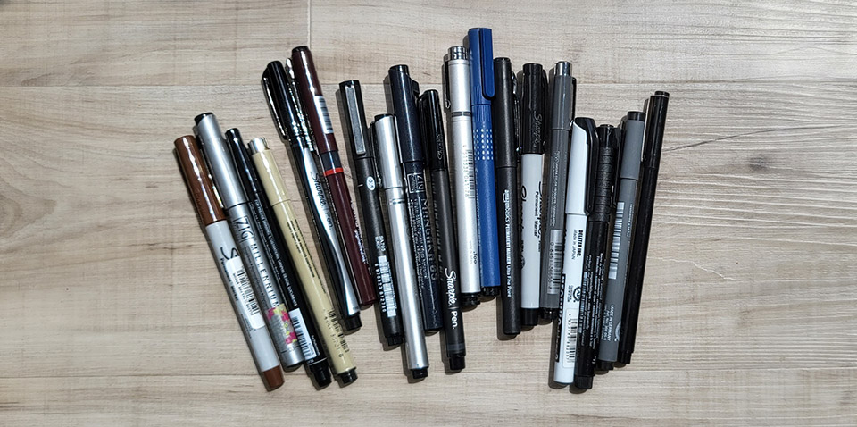 A brief guide to fineliner pens - The Pen Company Blog