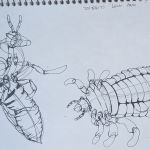 Drawabox Lesson 4 Applying Construction To Insects And Arachnids 