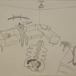 Drawabox.com | Drawing Prompt: Safe Space by cadence